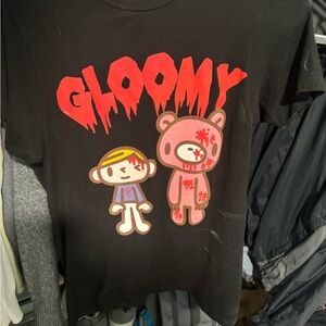 Gloomy Bear Black Graphic Tee